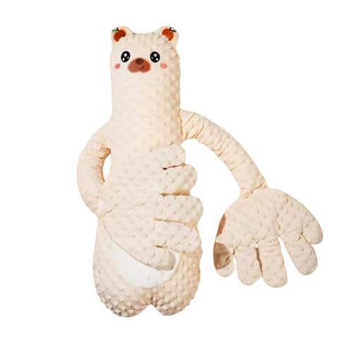 Filvczt Baby Patter, Baby, Das Schlafen, Beruhigendes Palmkissen Mit Bärenform, Einstellbar Und Antischreckend, 62x25x15 cm, Für Kinder von Filvczt