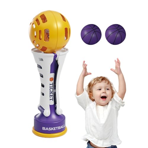 Filvczt Basketball Board Game, Basketball Desktop Toy Set, Interactive Game Toy, Coordination Training Equipment Toys, Arcade Basketball Set, Easy to Use, Portable for Finger Activity von Filvczt