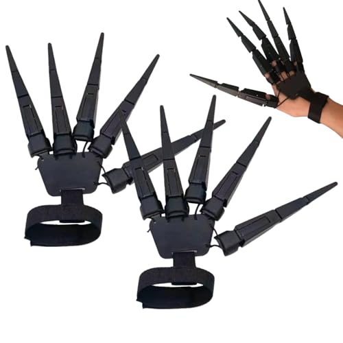 Filvczt Gelenk-Fingerverlängerung, tragbar, schreckliche Fingerverlängerung, Partyzubehör, Halloween-Zubehör, Rollenspiel-Requisiten für Erwachsene, Spukhaus-Maskerade-Motto-Party Filvczt Gelenk-Fingerverlängerung, tragbar, schreckliche Fingerverlängerung, Partyzubehör, Halloween-Zubehör, Rollenspiel-Requisiten für Erwachsene, Spukhaus-Maskerade-Motto-Party von Filvczt