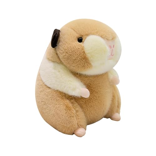 Filvczt Hamster-Kuscheltiere, Plüsch-Hamsterspielzeug, Umarmendes Hamsterkissen, Einzigartiges Design, Weich Und Bequem, 30 cm Für Mädchen, Jungs von Filvczt