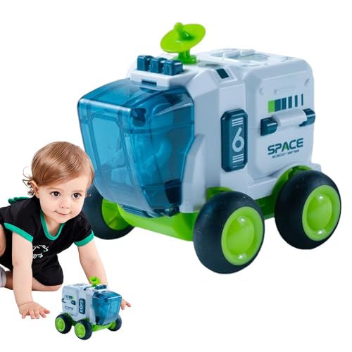 Filvczt Kids Transforming Toys, Transforming Toys, Astronaut Boy Inertia Car, Portable Push and Go Toys, Inertia Driven Truck Toy, Easy to Use, Portable for Children and Kids von Filvczt