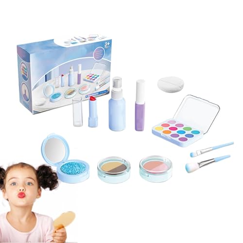 Filvczt Kinder-Make-up-Set für Mädchen, Rollenspiel-Kosmetik-Set, Spielzeug - Fake-Play-Make-up-Spielzeug für kleine Mädchen - Künstliches Make-up-Kosmetikspielzeug, Mädchen-Rollenspielset für von Filvczt