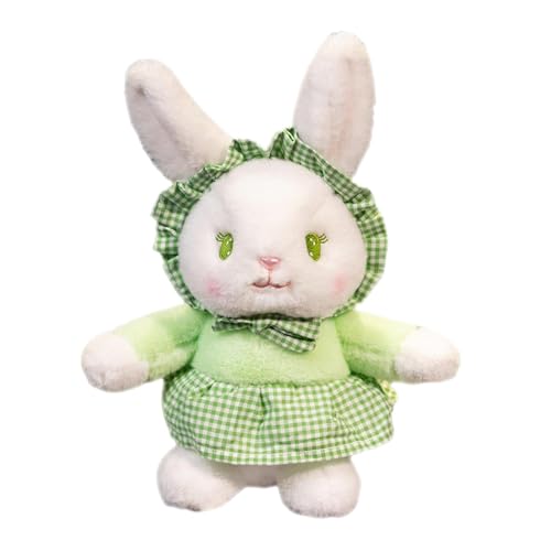 Filvczt Plüsch-Osterhase, Kaninchen-Stoffpuppe, Tier-Plüschtier, tragbar, langlebig, 30 cm für Kinderzimmer, Wohnzimmer von Filvczt