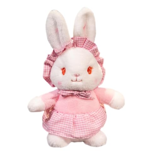 Filvczt Plüsch-Osterhase, Kaninchen-Stoffpuppe, Tier-Plüschtier, tragbar, langlebig, 30 cm für Kinderzimmer, Wohnzimmer von Filvczt