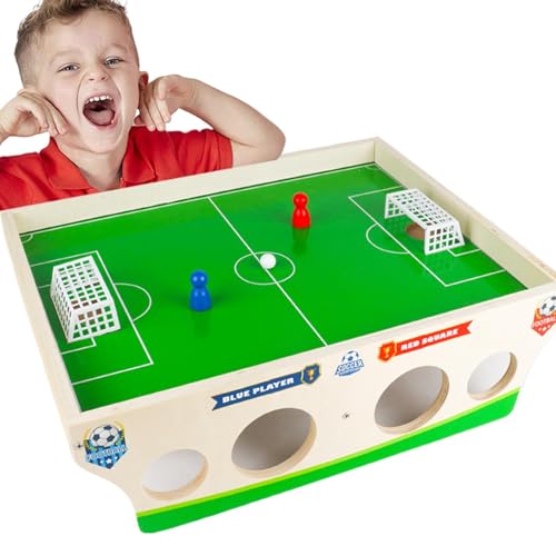 Tabletop Football Game, Magnetic Family Football Game, Interactive Family Football Game, Wooden Soccer Party Game, Family Board Games, Easy to Use, Portable for Kids & Adults von Filvczt