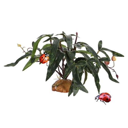 Terrarienpflanzen - Naturnahe Aquatische Grünpflanzen Deko | Schildkröten Aquarium Deko | Für Aquarium Süßwasser Wüste Schildkröte Betta Gecko Leopard Amphibien Terrarium Terrarienpflanzen - Naturnahe Aquatische Grünpflanzen Deko | Schildkröten Aquarium Deko | Für Aquarium Süßwasser Wüste Schildkröte Betta Gecko Leopard Amphibien Terrarium von Filvczt