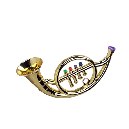 Toy Saxophone Prop, Toy Horn Instrument Props, Multifunctional Early Educational Toys, Simulation Musical Instrument Toys, Model Kids Musical Trumpet, Easy to Use, Portable for Toddler and Kids von Filvczt