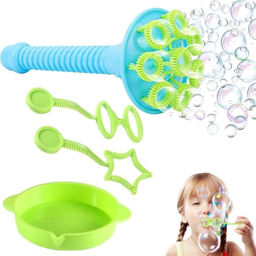 Trumpet Bubble Wand Kids, Funny Making Toys Trumpet Wand, Outdoor Giant Bubble Stick, Automatic Bubble Machine, Bubble Blower Maker Toys, Easy to Use, Portable for Birthday Party Favors von Filvczt