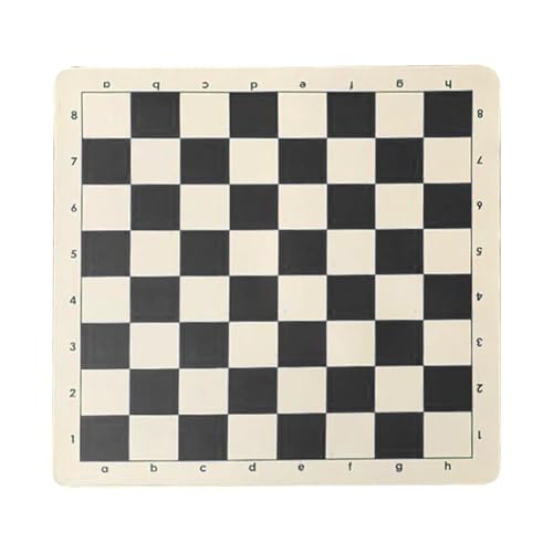 Turnier-Schachbrett, Weiche Schachmatte, Dame-Spielteppich, Mit Doppelseitiger Funktionalität, Rollbares Und Tragbares Design, 34 X 34 cm, Schwarz-Weiß/Grün-Weiß, Für Familienfeiern Turnier-Schachbrett, Weiche Schachmatte, Dame-Spielteppich, Mit Doppelseitiger Funktionalität, Rollbares Und Tragbares Design, 34 X 34 cm, Schwarz-Weiß/Grün-Weiß, Für Familienfeiern von Filvczt