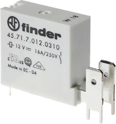 Finder 45.71.7.006.0310 Printrelais 6 V/DC 16A 1 Schließer 50St. von Finder