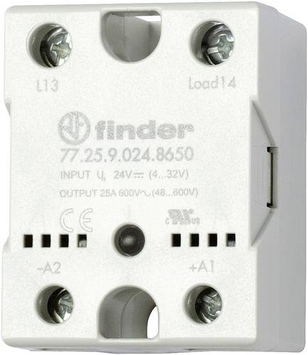 Finder Halbleiterrelais 77.25.8.230.8250-5 25A Schaltspannung (max.): 240 V/AC Nullspannungsschalten von Finder