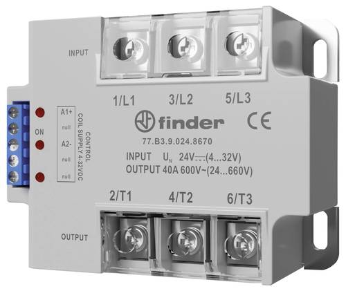 Finder Halbleiterrelais 77A382308671 25A Schaltspannung (max.): 660 V/AC Momentanwertschaltend 1St. von Finder