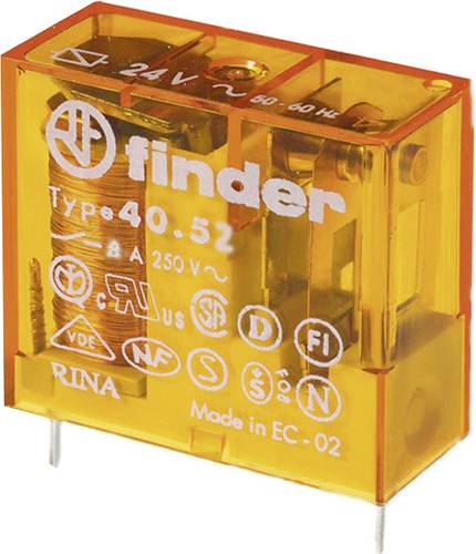 Finder 40.52.8.110.5000 Printrelais 110 V/AC 8A 2 Wechsler 1St. von Finder