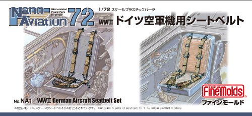 Fine Molds 1/72 for Nano Aviation Wwii German Air-force Planes Seat Belt (japan import) von FineMolds