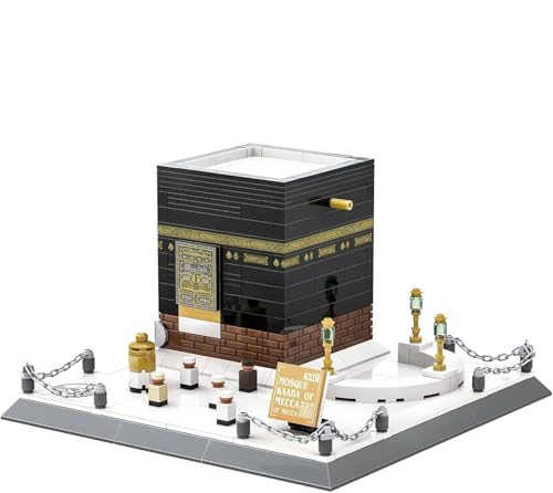 Finger Rock Architecture Bausteine Islamische Moschee Kaaba Bausatz, 446 Teile Weltberühmtes Architektur Deko Modell, Ideen Geschenk für Jugendliche Erwachsene Sammler Finger Rock Architecture Bausteine Islamische Moschee Kaaba Bausatz, 446 Teile Weltberühmtes Architektur Deko Modell, Ideen Geschenk für Jugendliche Erwachsene Sammler von Finger Rock