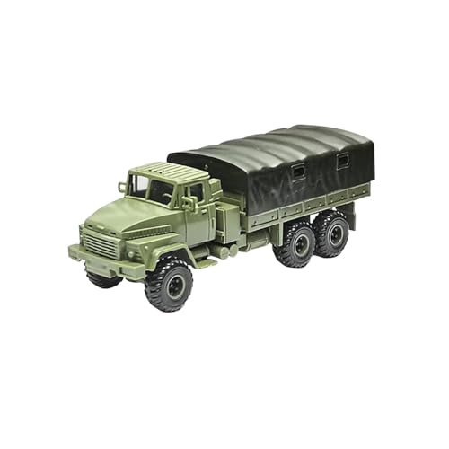 Finlon Lehrreiches gepanzertes LKW-Modell im Mastab 1:72 – Geschenk für Erwachsene mit Zelt – Transportfahrzeug von Finlon