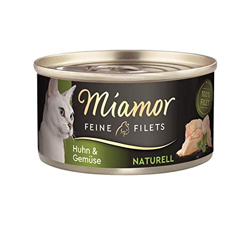 Miamor Feine Filets Naturell Huhn & Gemüse 80g (Menge: 24 je Bestelleinheit) von Finnern Miamor