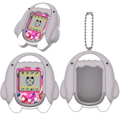 Fiorky Silikonhülle Ersatz for Tamagotchi Original, Silikonhülle, stoßfeste, Kratzfeste Schutzhülle mit Trageband for Tamagotchi Original Virtual Pet Game Machine von Fiorky