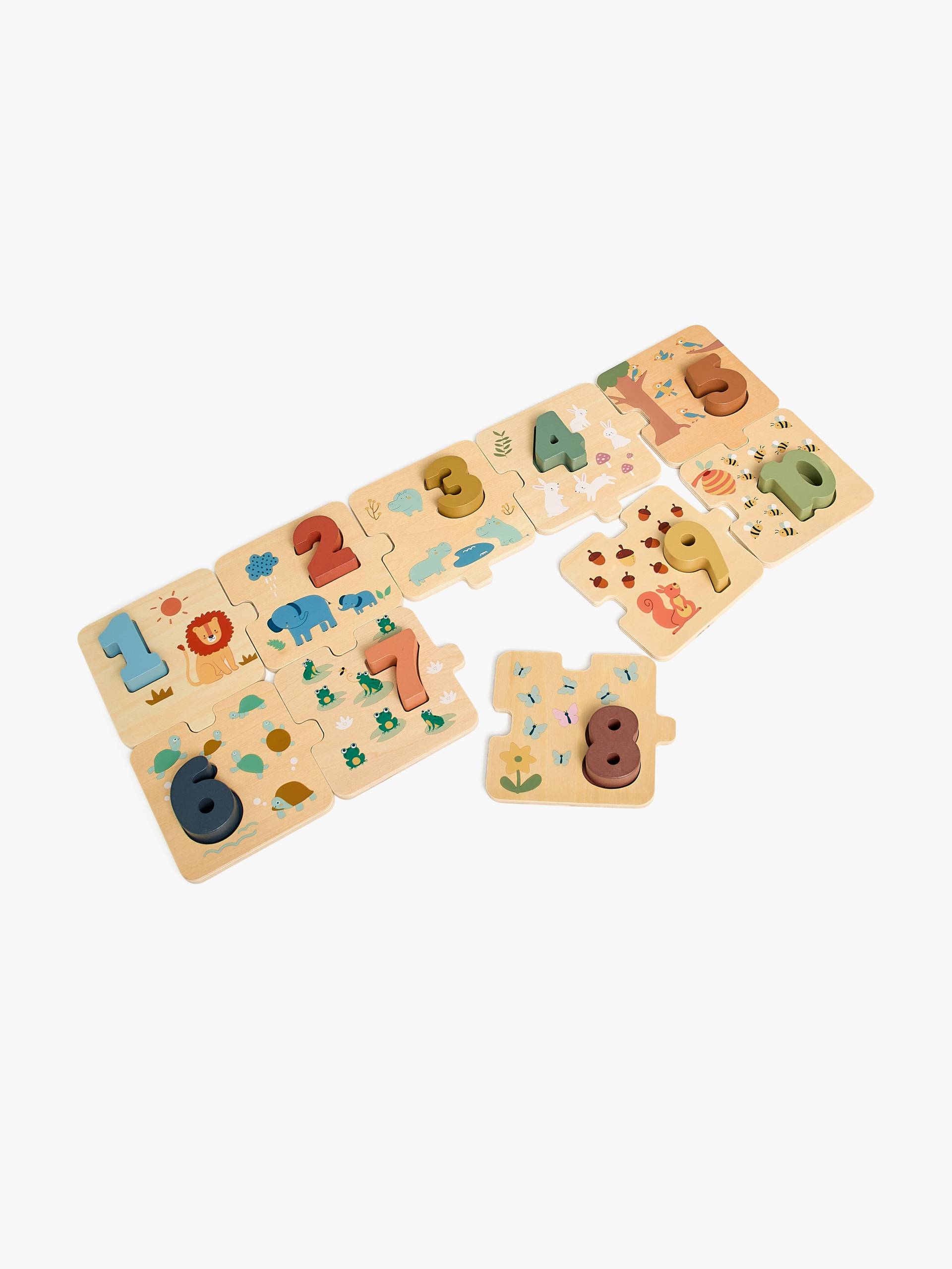Fippla Holzpuzzle Zahlen Fippla Holzpuzzle Zahlen von Fippla