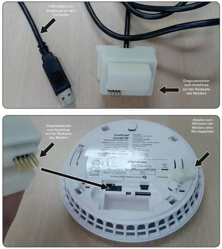 FireAngel Diagnose-Kabel/Software von FireAngel