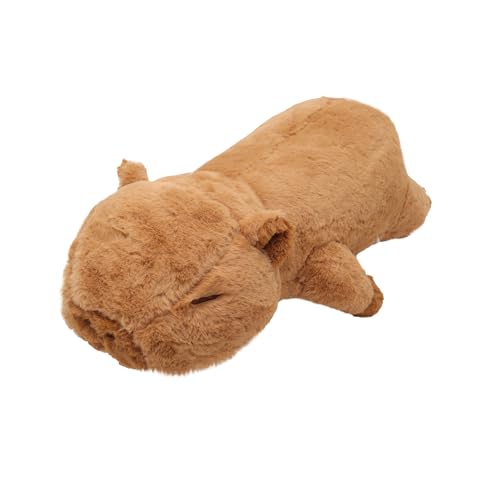 Firecos Capybara Plüschtier Weiches Plüschkissen Capybara Kuscheltier Stofftier für Kinder Erwachsene Kawaii Geschenk für Mädchen (35cm) von Firecos