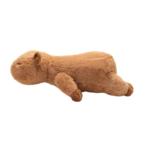 Firecos Capybara Plüschtier Weiches Plüschkissen Capybara Kuscheltier Stofftier für Kinder Erwachsene Kawaii Geschenk für Mädchen (35cm) von Firecos