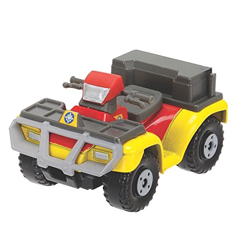 Feuerwehrmann Sam - Mini Die Cast Serie - Fahrzeug Geländewagen Quad Mercury von Fireman Sam