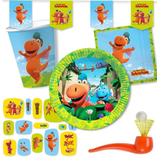 Firlefantastisch Drache Kokosnuss Partyset mit Mitgebsel // * DRACHE KOKOSNUSS * Dekoration von Firlefantastisch