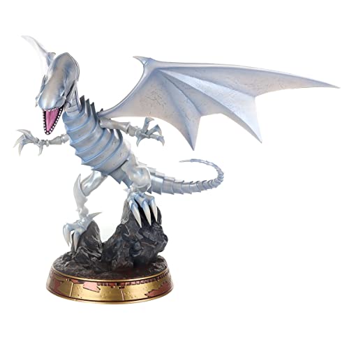 F4F Yu-Gi-Oh! Blue-Eyes White Dragon Standard White Edition PVC Statue (35cm) (YGOBEWST) von First 4 Figures