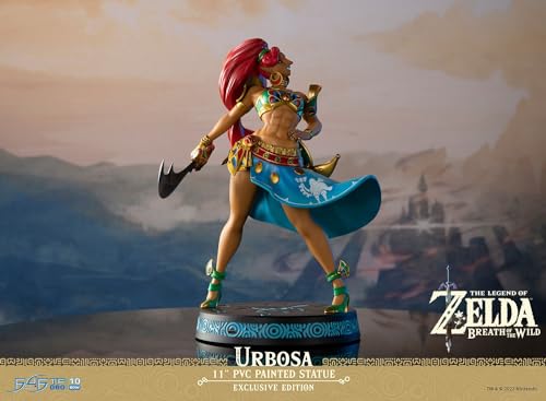 First4Figures BOTWUC Legend of Zelda Urbosa PVC Figurine, Schwarz von First4Figures