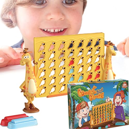 Strategie-Brettspiel, Familienspiele | Giraffen-Familienbrettspiel | Wiederverwendbares Eltern-Kind-Spiel, Feinmotorik- -Spiel für Erwachsene, Kinder, Familie von Firulab