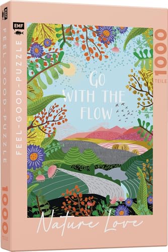 Feel-Good-Puzzle 1000 Teile - Nature Love: Go with The Flow von Fischer, Michael