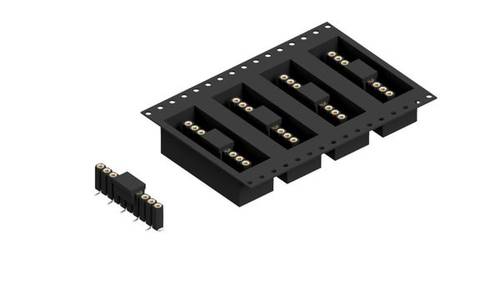 Fischer Elektronik Buchsenleiste (Präzision) Anzahl Reihen: 1 BL15SMD04310BTR 400St. von Fischer Elektronik