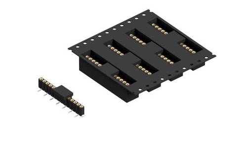 Fischer Elektronik Buchsenleiste (Präzision) Anzahl Reihen: 1 BLY5SMD14BTR 700St. von Fischer Elektronik