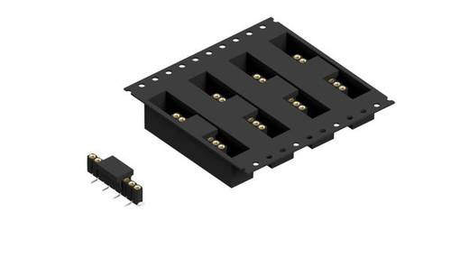 Fischer Elektronik Buchsenleiste (Präzision) Anzahl Reihen: 1 BLY5SMD9BTR 700St. von Fischer Elektronik