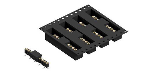 Fischer Elektronik Buchsenleiste (Präzision) Anzahl Reihen: 1 MK22SMD10BTR 600St. von Fischer Elektronik