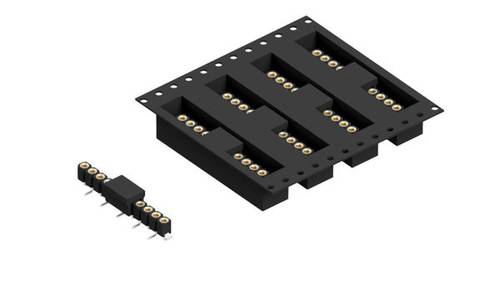 Fischer Elektronik Buchsenleiste (Präzision) Anzahl Reihen: 1 MK22SMD11BTR 600St. von Fischer Elektronik