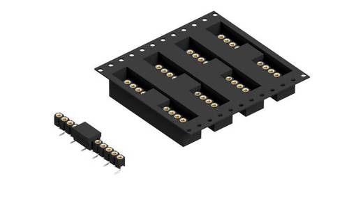 Fischer Elektronik Buchsenleiste (Präzision) Anzahl Reihen: 1 MK22SMD12BTR 600St. von Fischer Elektronik