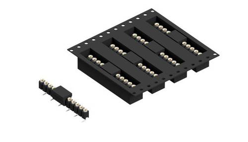 Fischer Elektronik Buchsenleiste (Präzision) Anzahl Reihen: 1 MK23SMD12BTR 600St. von Fischer Elektronik