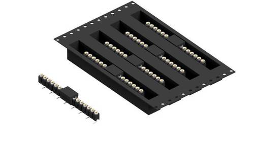 Fischer Elektronik Buchsenleiste (Präzision) Anzahl Reihen: 1 MK23SMD16BTR 600St. von Fischer Elektronik