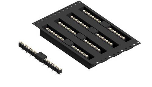 Fischer Elektronik Buchsenleiste (Präzision) Anzahl Reihen: 1 MK23SMD19BTR 600St. von Fischer Elektronik