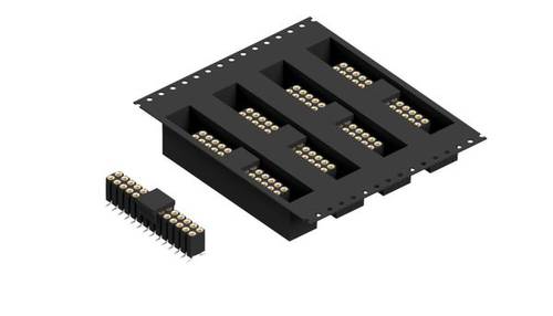 Fischer Elektronik Buchsenleiste (Präzision) Anzahl Reihen: 2 BL16SMD06728BTR 250St. von Fischer Elektronik