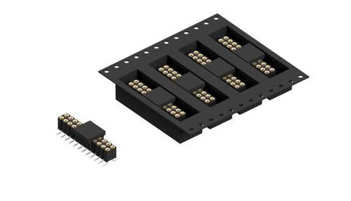 Fischer Elektronik Buchsenleiste (Präzision) Anzahl Reihen: 2 BLY8SMD24BTR 650St. von Fischer Elektronik