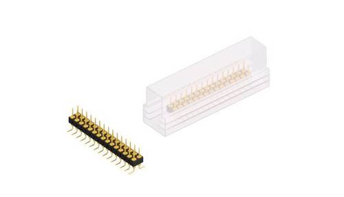 Fischer Elektronik Stiftleiste (Präzision) Anzahl Reihen: 2 MK226SMD30GSM 10St. von Fischer Elektronik