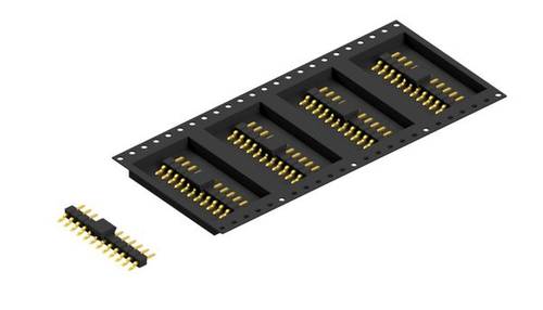 Fischer Elektronik Stiftleiste (Standard) Anzahl Reihen: 1 SL12SMD03512GBTR 500St. von Fischer Elektronik