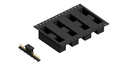 Fischer Elektronik Stiftleiste (Standard) Anzahl Reihen: 1 SLLP5SMD03812SBTR 250St. von Fischer Elektronik