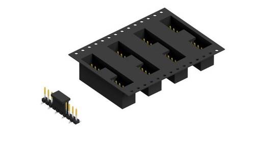 Fischer Elektronik Stiftleiste (Standard) Anzahl Reihen: 1 SLLP5SMD06610SBTR 250St. von Fischer Elektronik