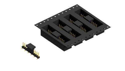 Fischer Elektronik Stiftleiste (Standard) Anzahl Reihen: 1 SLY7SMD04511GBTR 650St. von Fischer Elektronik