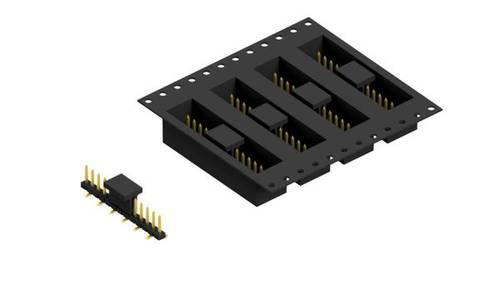 Fischer Elektronik Stiftleiste (Standard) Anzahl Reihen: 1 SLY7SMD04513GBTR 650St. von Fischer Elektronik