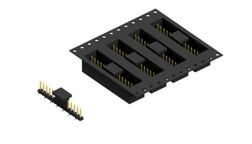 Fischer Elektronik Stiftleiste (Standard) Anzahl Reihen: 1 SLY7SMD04514SBTR 650St. von Fischer Elektronik